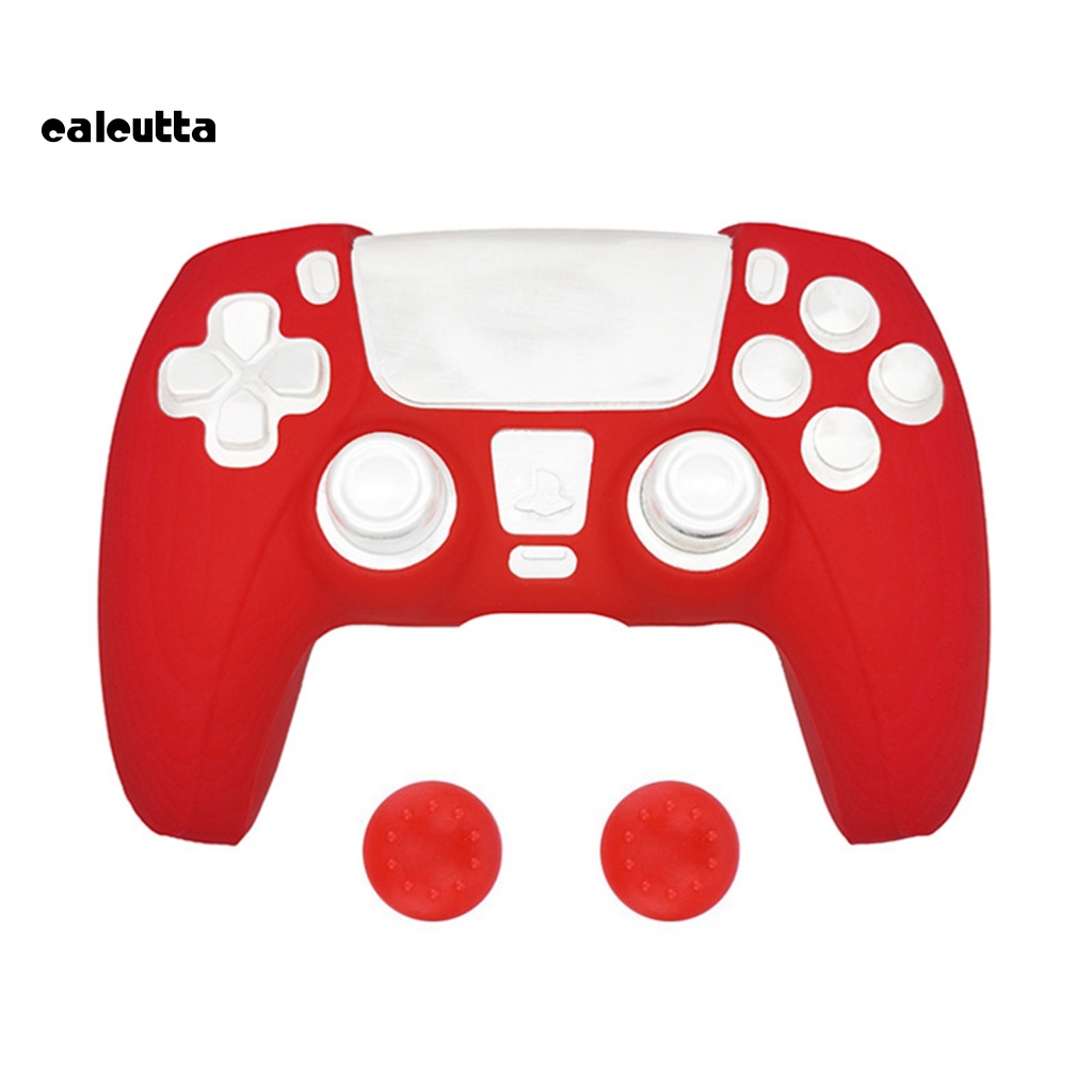 Vỏ Bọc Bảo Vệ Tay Cầm Chơi Game Sony PS5 Có Nắp Chống Trượt