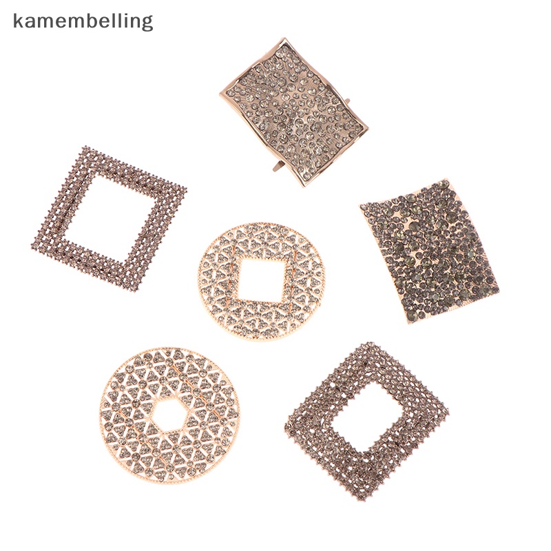 1 Cặp Phụ Kiện Kẹp Giày Cao Gót Đính Đá Cho Cô Dâu