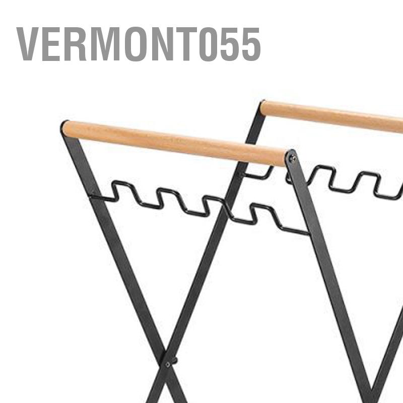 Vermont055 Túi Rác Giá Đỡ Ốp Khung Sắt Đứng Di Động Ngoài Trời Lá Cho Nhà Bếp
