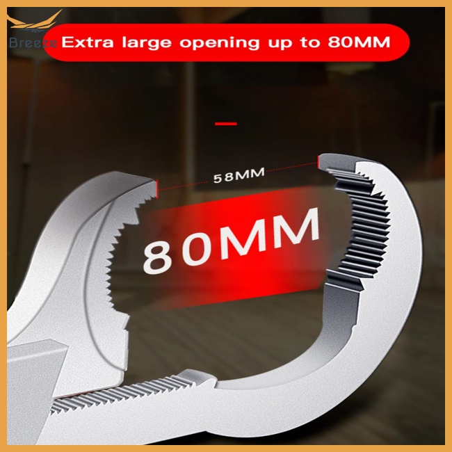 Cờ Lê Hai Đầu Đa Năng Kèm 3 Đầu Mở Rộng Có Thể Điều Chỉnh Dùng Sửa Chữa Nhà Tắm