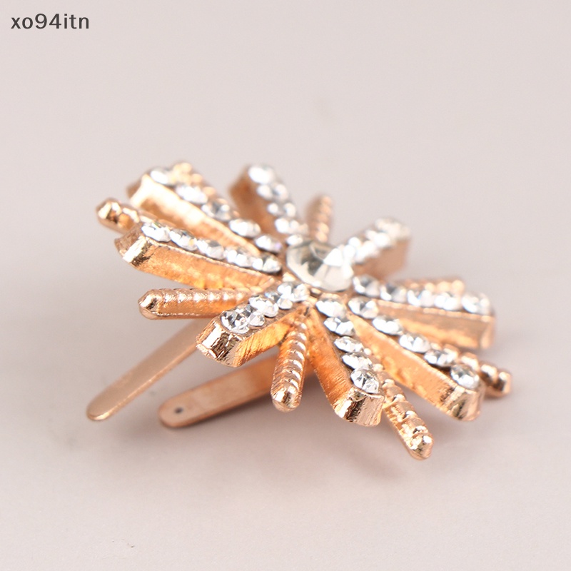 1 Cặp Phụ Kiện Kẹp Giày Cao Gót Đính Đá Cho Cô Dâu