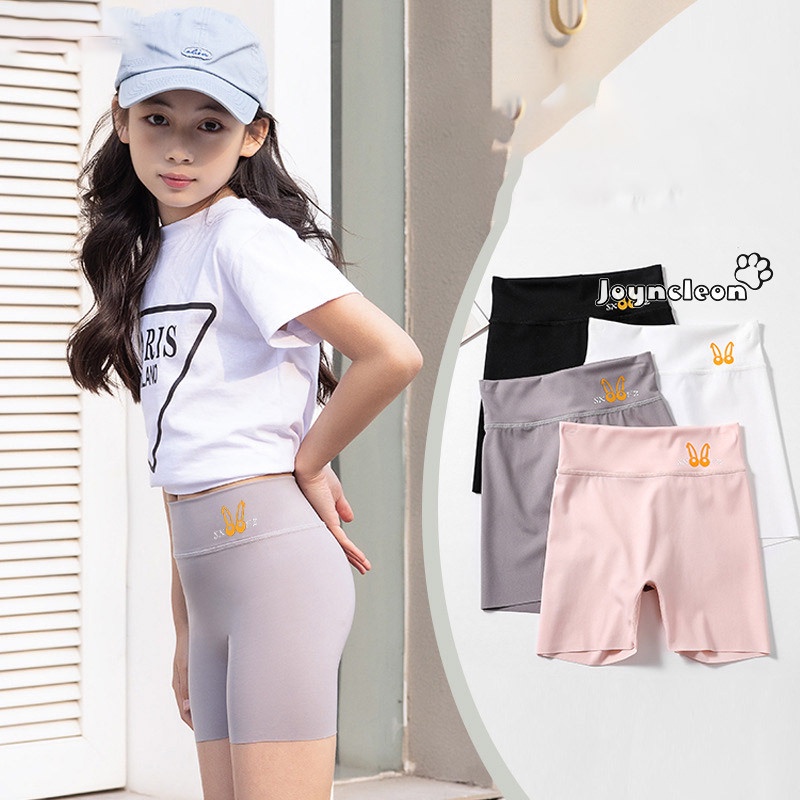 Joyncleon Fairy Tale Quần Short Thể Thao Co Giãn Hình Tai Thỏ Ba Điểm Dành Cho Bé Gái Tập yoga Búp Bê Barbie