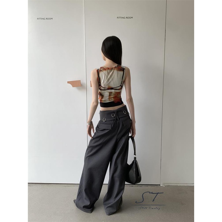 Áo Thun Ba Lỗ Dáng Ôm In Họa Tiết Thời Trang Mùa Hè CY03 Cho Nữ