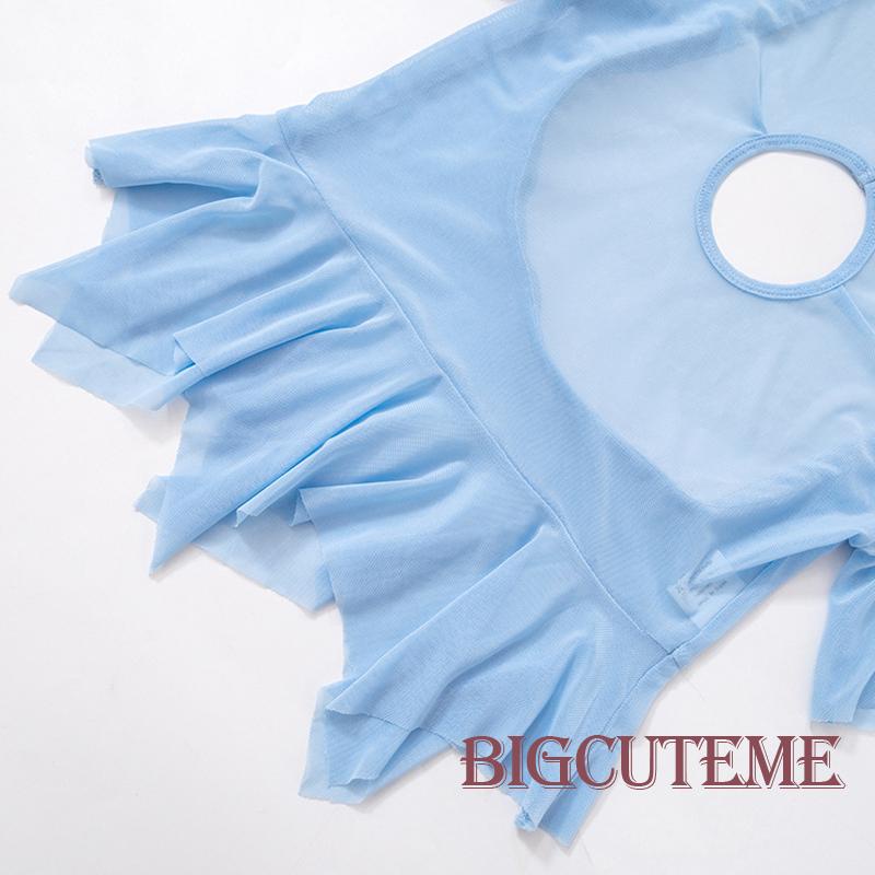 Áo Thun Tay Ngắn Cổ Thuyền Nhìn Xuyên Thấu Thời Trang Mùa Hè Cho Nữ