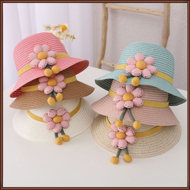 Túi Rơm Đựng Tiền Xu Chống Nắng Thoáng Khí Thời Trang Mùa Hè Cho Bé Gái