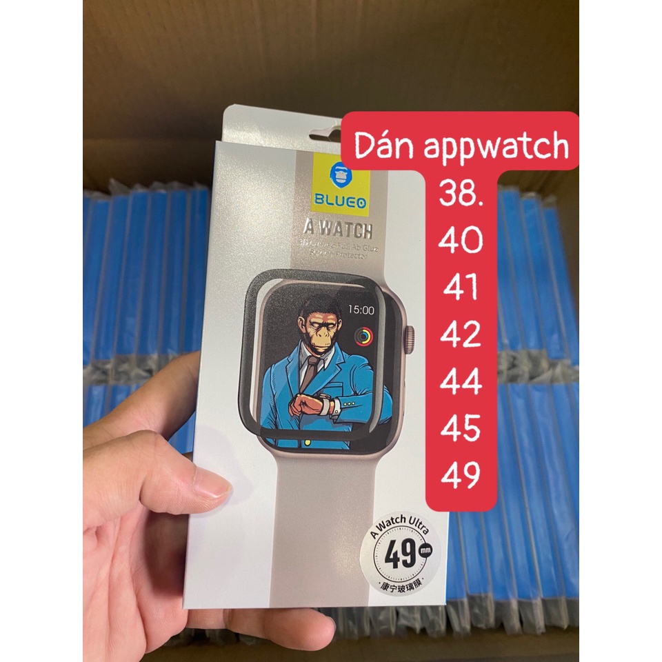 Kính Cường Lực BLUEO cho Apple Watch size 38/40/42/44mm/45mm/49mm