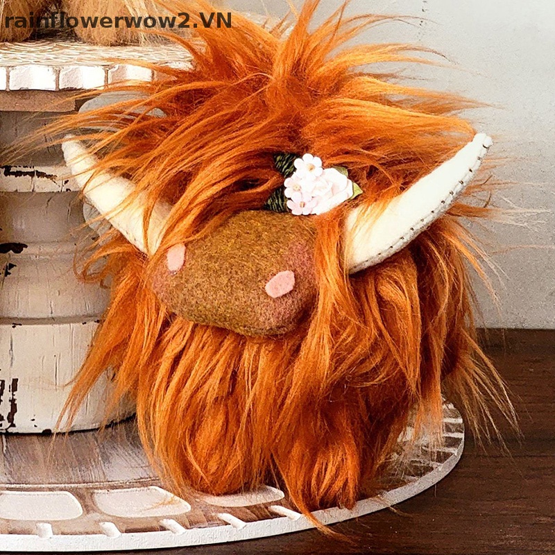 Bò Sữa Nhồi Bông Mềm Mại Trang Trí Cao Cấp