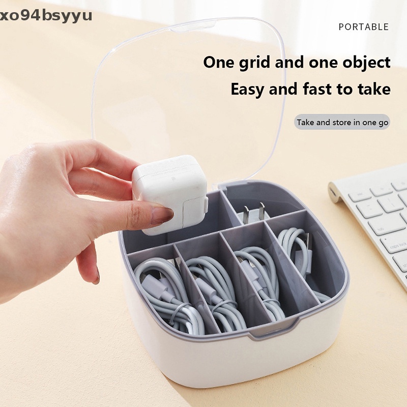 Túi Đựng Dây Cáp Sạc USB Xo94Bsyu Tiện Dụng
