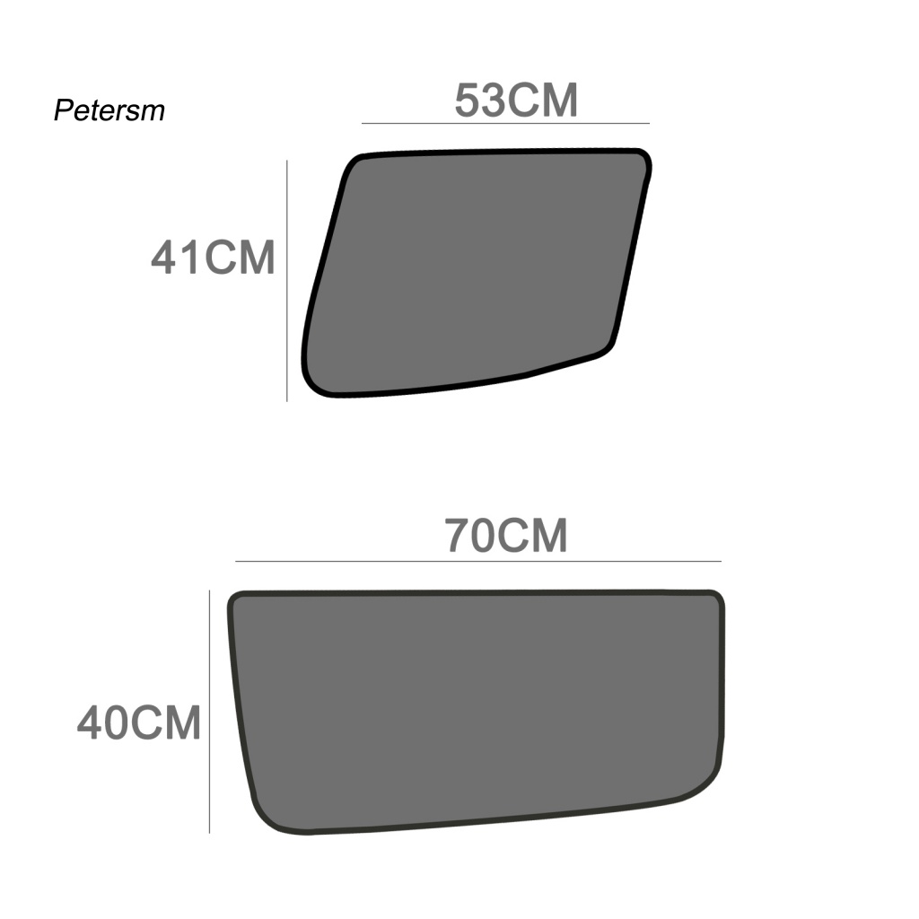 Bộ 4 Tấm Rèm Cửa Sổ Xe Hơi Bằng Nylon Có Nam Châm Cách Nhiệt Cho Mazda CX-5 KE 2012-2017