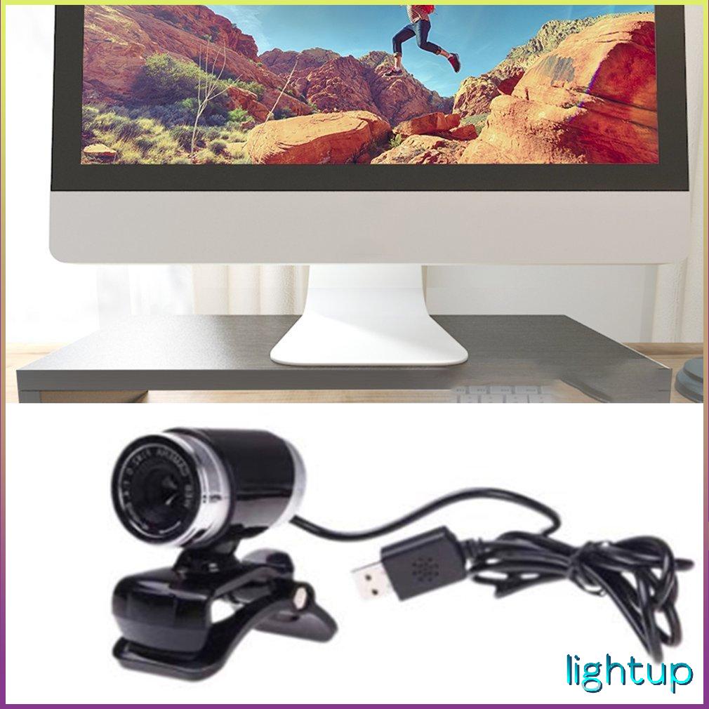 Có Thể Điều Chỉnh Bằng Tay Độ Dài Tiêu Cự Usb HD Webcam Web Cam Mạnh Mẽ Camera Mic Cho Máy Tính PC Laptop Để Bàn 640*480