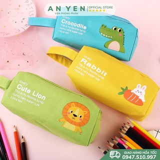 Hộp bút 2 ngăn to kiểu Nhật cute dễ thương