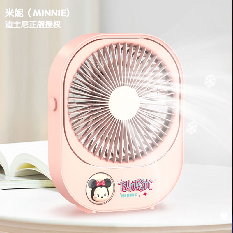 🔥Bán nóng🔥Quạt mini tích điện gấu dâu minnie bàn làm việc máy quạt mini