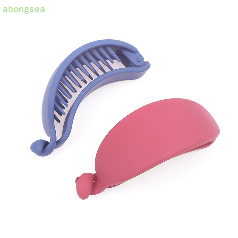 Kẹp Tóc Đuôi Ngựa Trang Trí Hình Quả Chuối Màu Kẹo Ngọt Dễ Thương Cho Bạn Gái