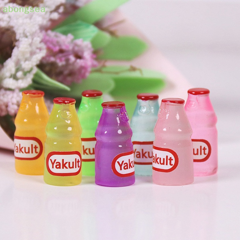 Abongsea Set 5 Kẹp Tóc Hình Giọt Nước 3D Bằng Nhựa Resin Cho Điện Thoại