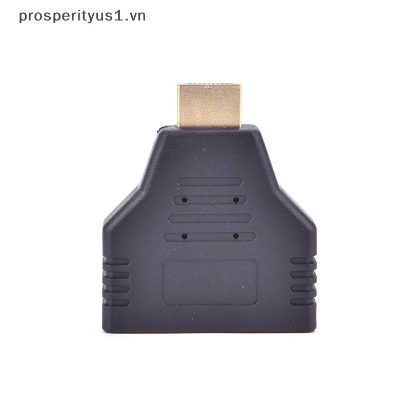 1 Đầu Chuyển Đổi Từ Cổng Cắm 1080P Sang 2 Cổng Cắm 1 Trong 2 Lỗ Cắm Chuyên Dụng