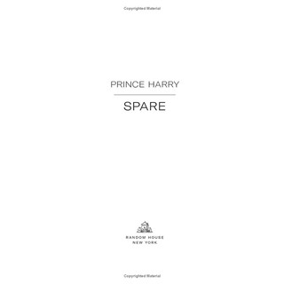Sách Spare (Bìa Cứng)