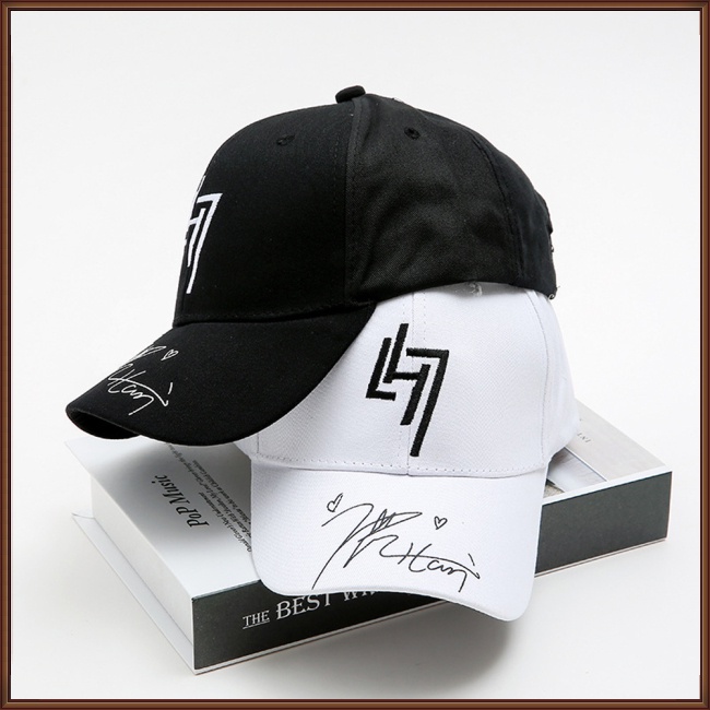 Mũ Lưỡi Trai Vải Cotton Chống Nắng In Chữ Thời Trang Cho Nam Và Nữ