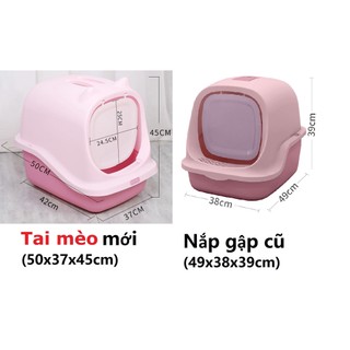 Nhà vệ sinh cho mèo siêu lớn (tai mèo)