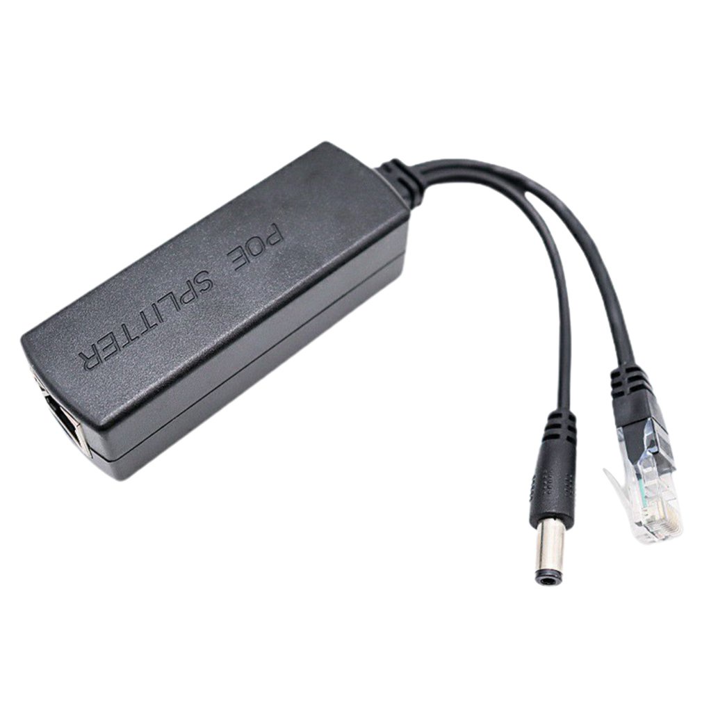 Active Poe Splitter 12V 2A Output Ieee 802.3Af/At Standard 10/100Mbps Power Over Ethernet Adapter For Ip Camera [Q/9]