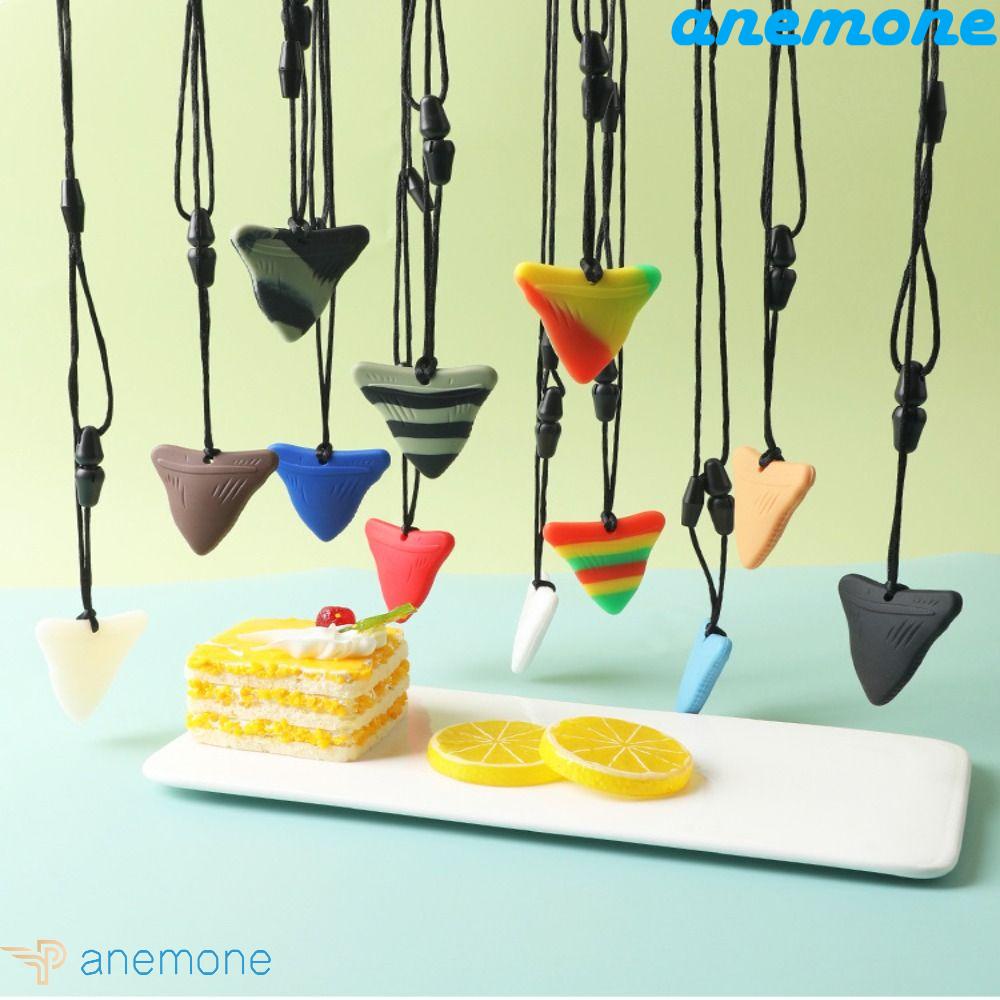 Đồ Chơi Nhai Gặm Hình Tam Giác Bằng Cao Su Silica Gel Mềm Mại Dành Cho Trẻ Sơ Sinh