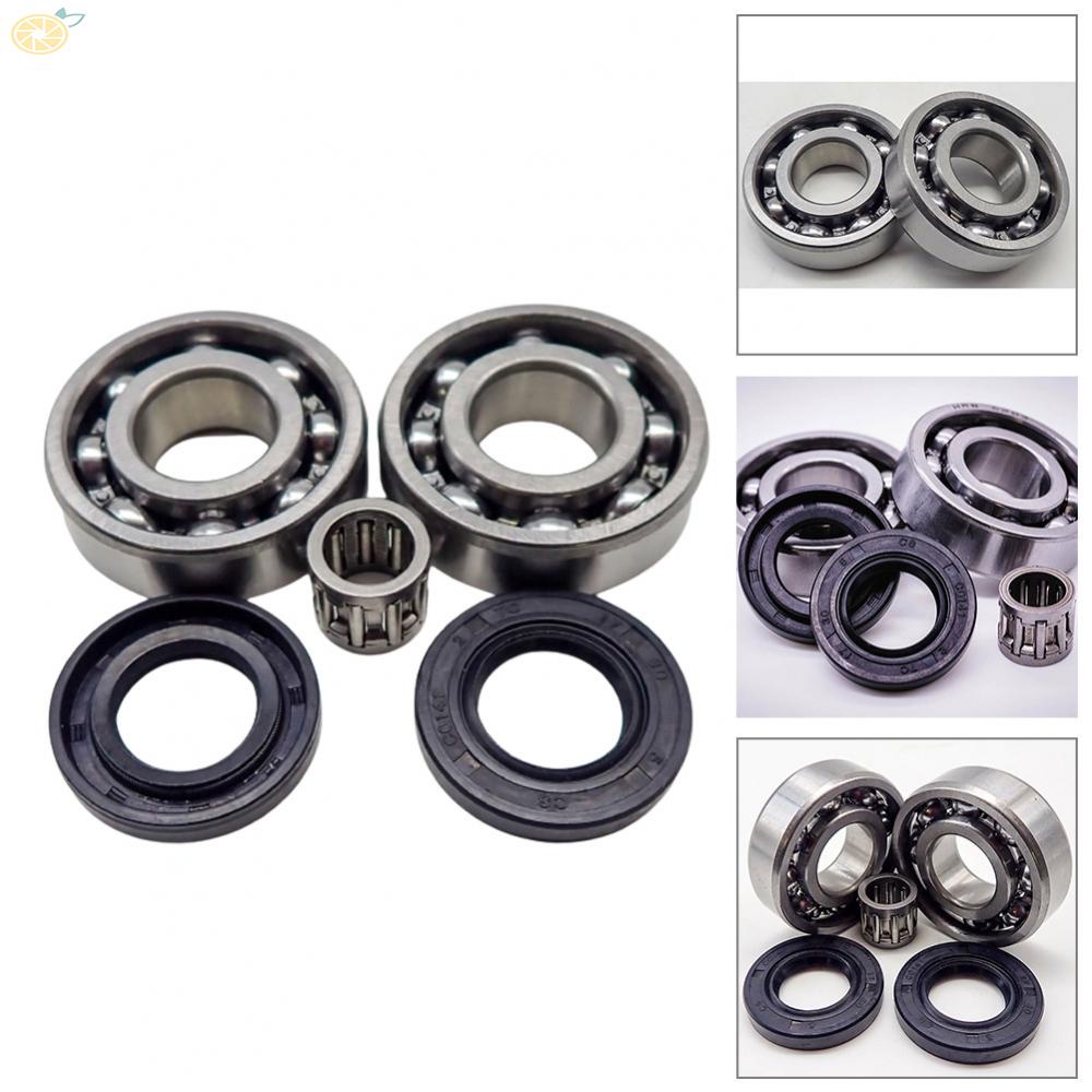 【VARSTR】Crank Pin Bearing For STIHL 029 039 Seal Fittings 2 Stroke Oil Seal Set