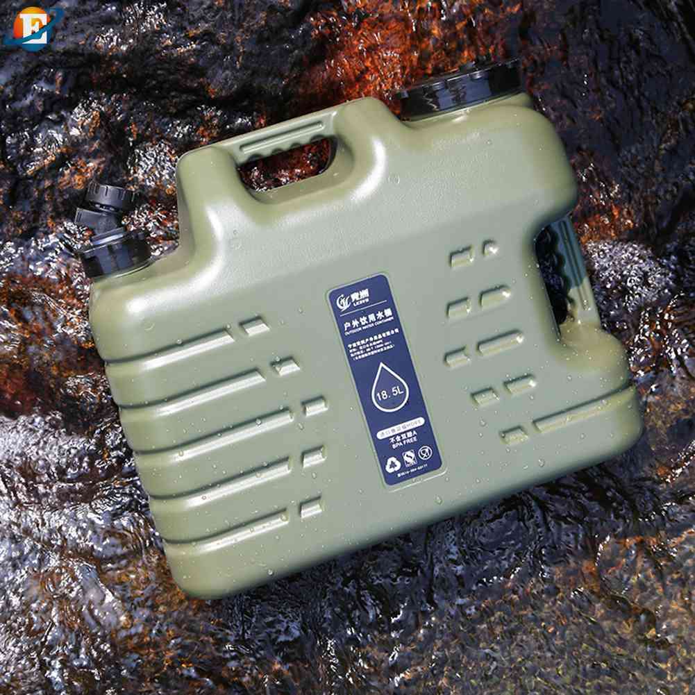Thùng Đựng Nước 18L 18L Kèm Vòi Tiện Dụng Cho Hoạt Động Ngoài Trời