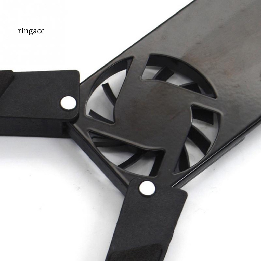 Quạt Tản Nhiệt Bằng ABS Chống Trầy Xước Có Thể Gập Lại Thông Dụng Cho Laptop