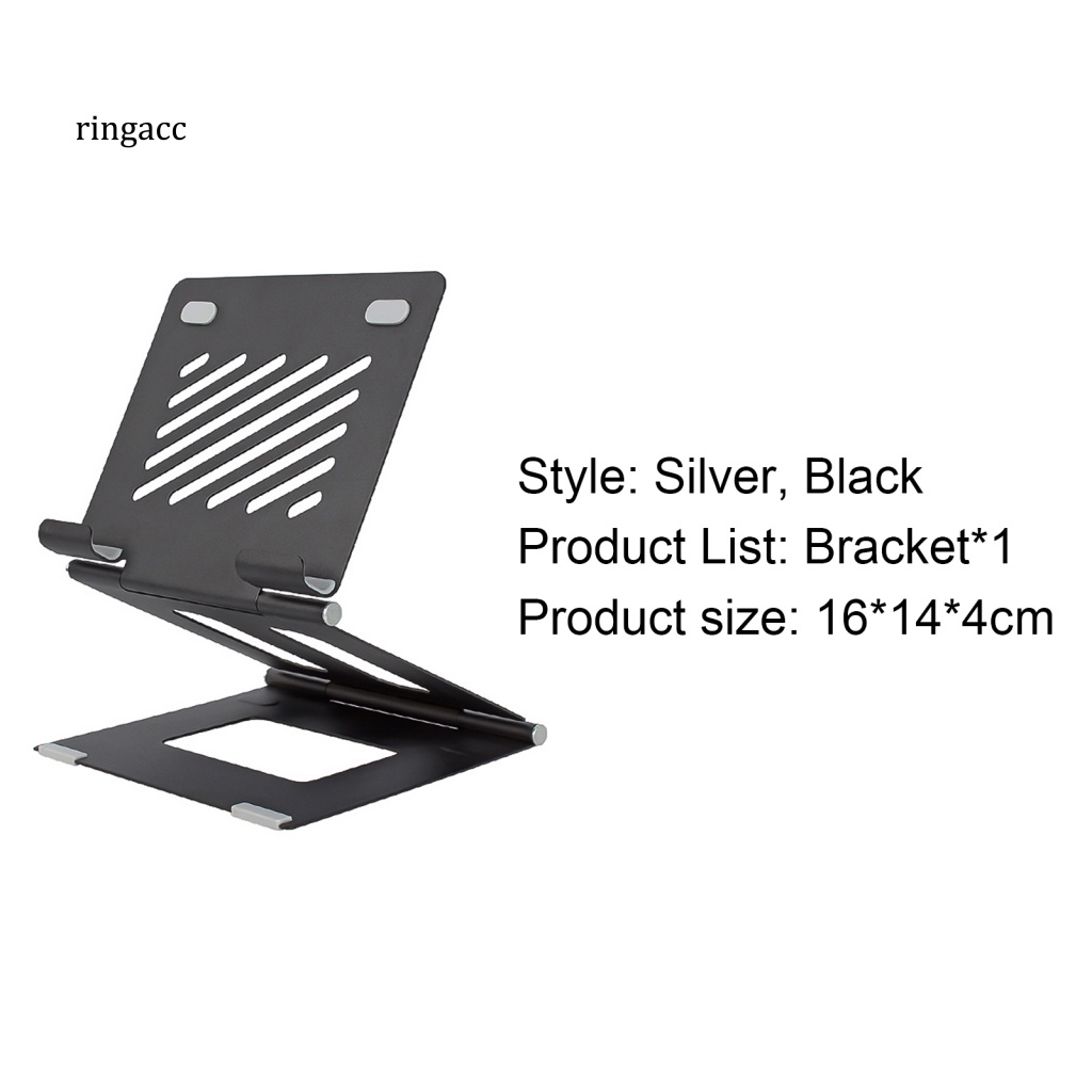 Giá Đỡ Laptop / Máy Tính Bảng Bằng Hợp Kim Nhôm Thiết Kế Tản Nhiệt Tiện Dụng Cho Gia Đình