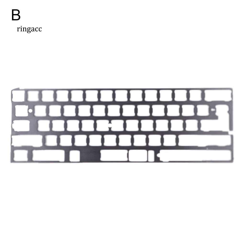 Tấm Viền Bàn Phím RGA Bằng Thép Không Gỉ Chống Rung Thay Thế Tiện Dụng DIY Cho GK64 DZ60 GH60