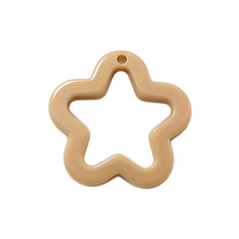 Mặt Vòng cổ Hình Ngôi Sao Nhiều Màu Sắc 30x30mm 20Mm