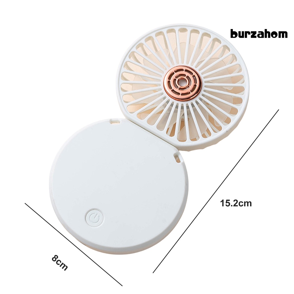 1 Bộ Quạt USB Gấp 180 Độ Gió Mạnh 3 Bánh Răng Có Thể Sạc Lại 3 Trong 1