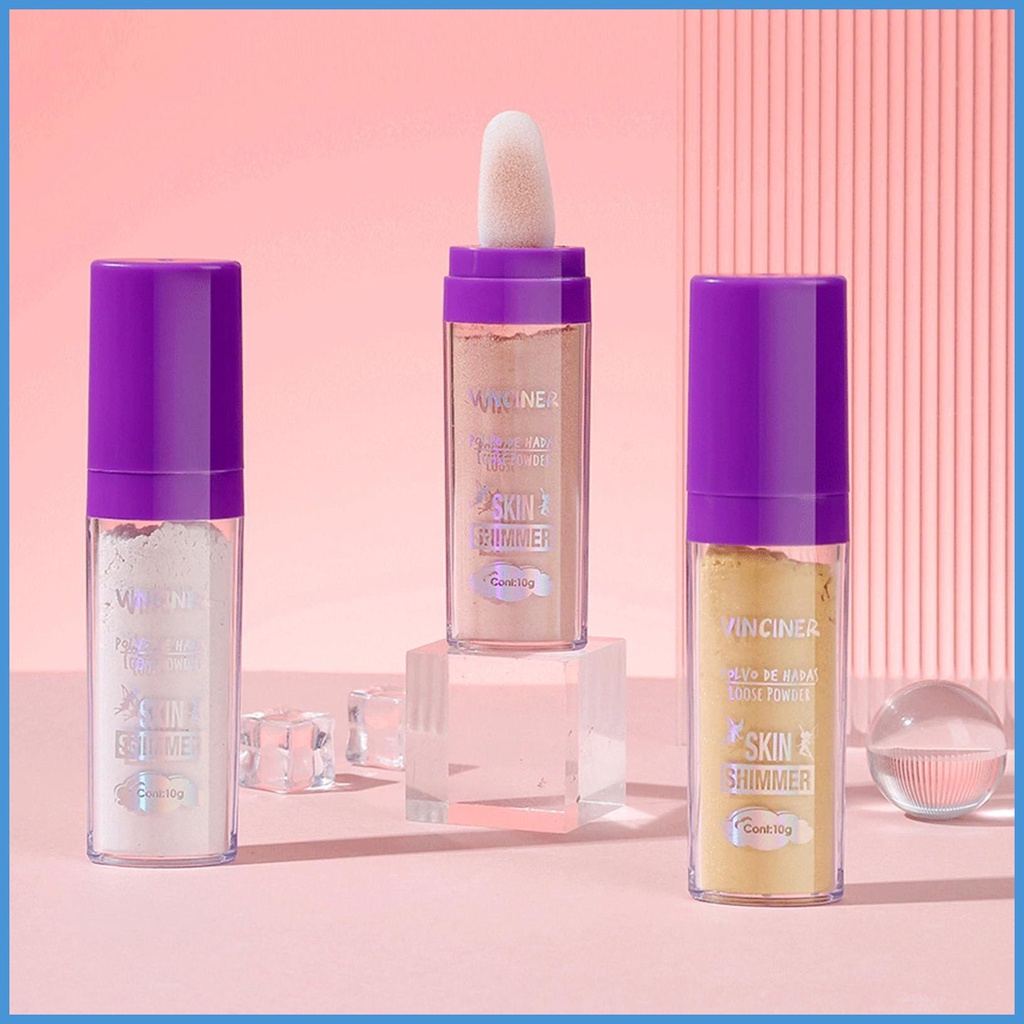 Phấn Bắt Sáng Ánh Nhũ Lấp Lánh Trang Điểm Cơ Thể Nổi Bật