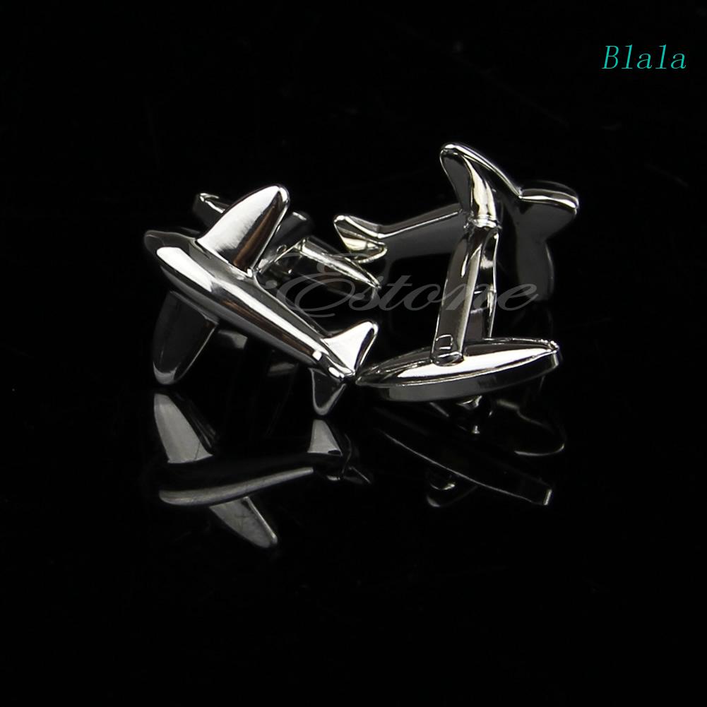 Khuy Măng Sét Tròn Bằng Thép Không Gỉ Màu Vàng / Bạc Phong Cách Vintage Mới