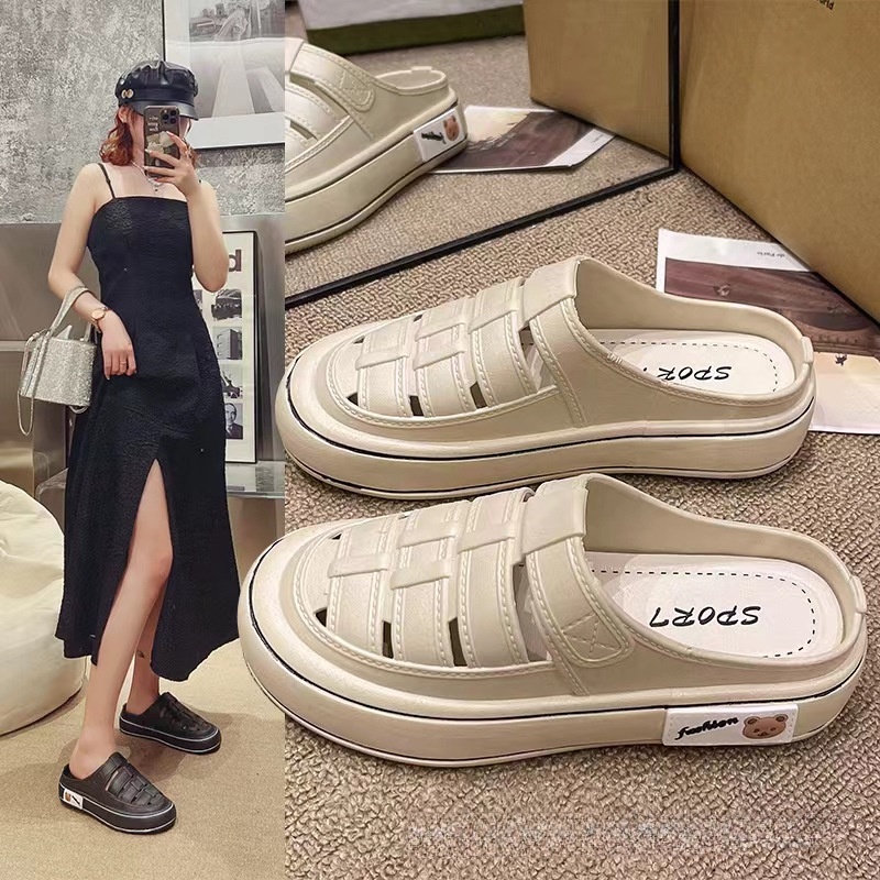 Dép Sandal Đế Dày Mềm Mại Thời Trang Cho Nữ