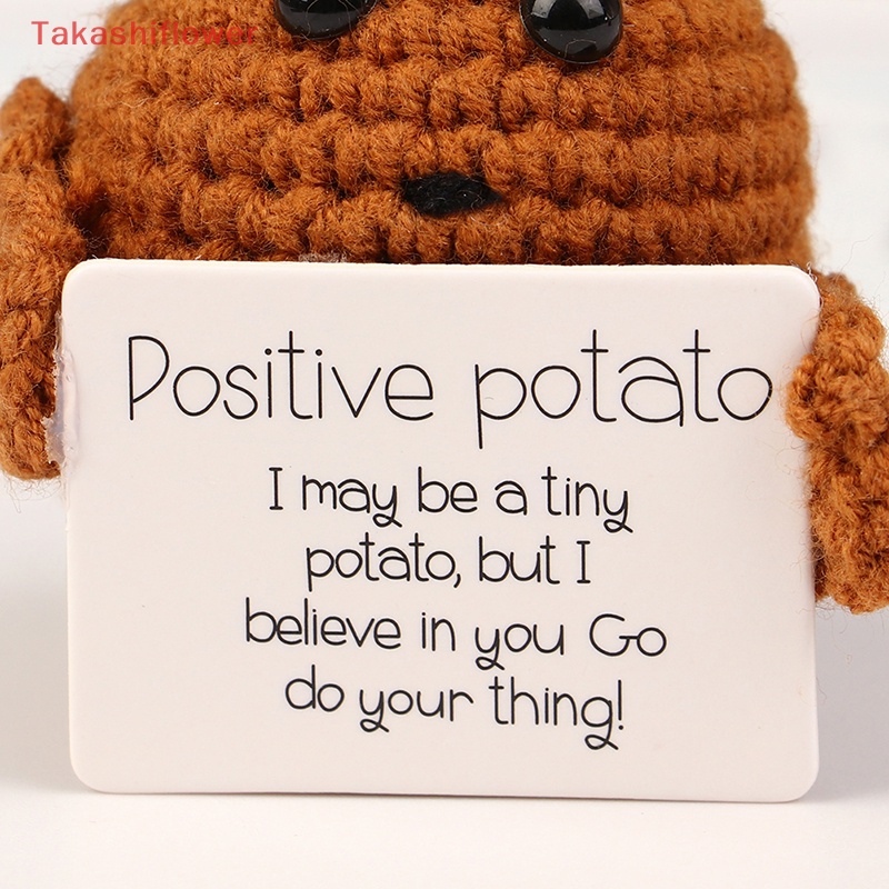 Búp Bê Đan Len Thủ Công Hình Khoai Tây Dương Độc Đáo Trang Trí Nhà Cửa