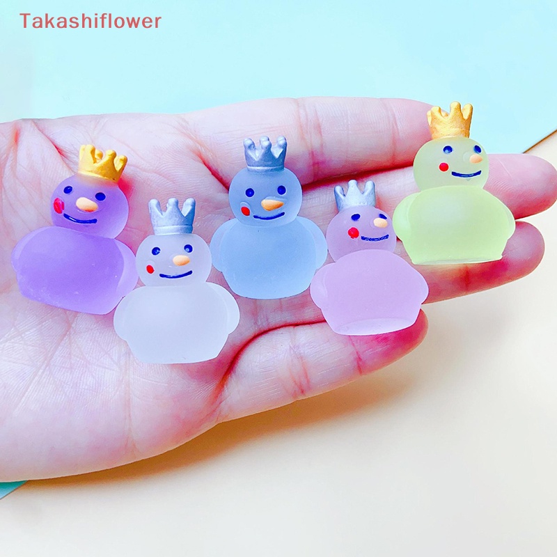 (Takashiflower) Bông Tuyết Dạ Quang Mờ Trang Trí Phong Cảnh DIY