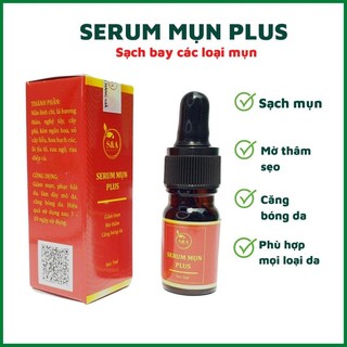 Serum mụn plus, serum sạch mụn làm mờ thâm,serum mụn plus 5ml