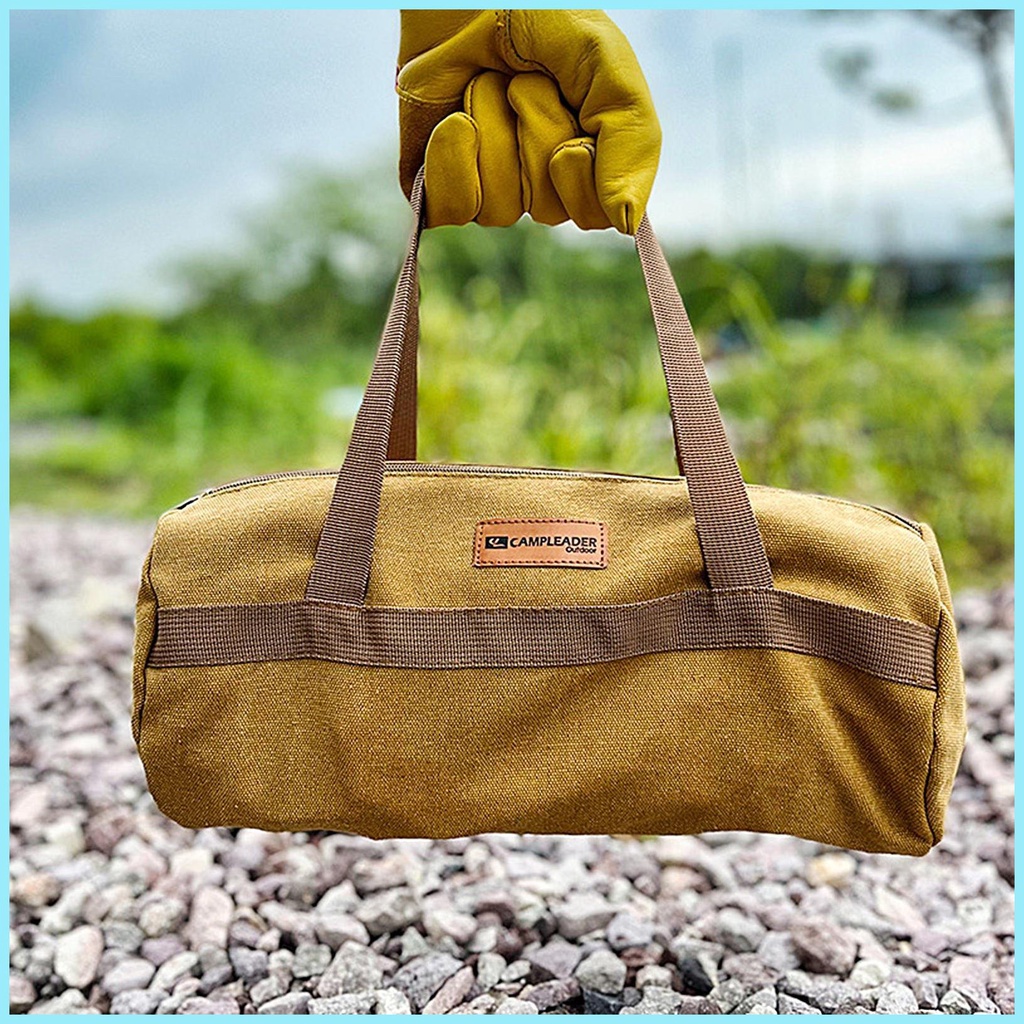 Túi Canvas Đựng Dụng Cụ Làm Móng / Cọc Cắm Đất Tiện Dụng