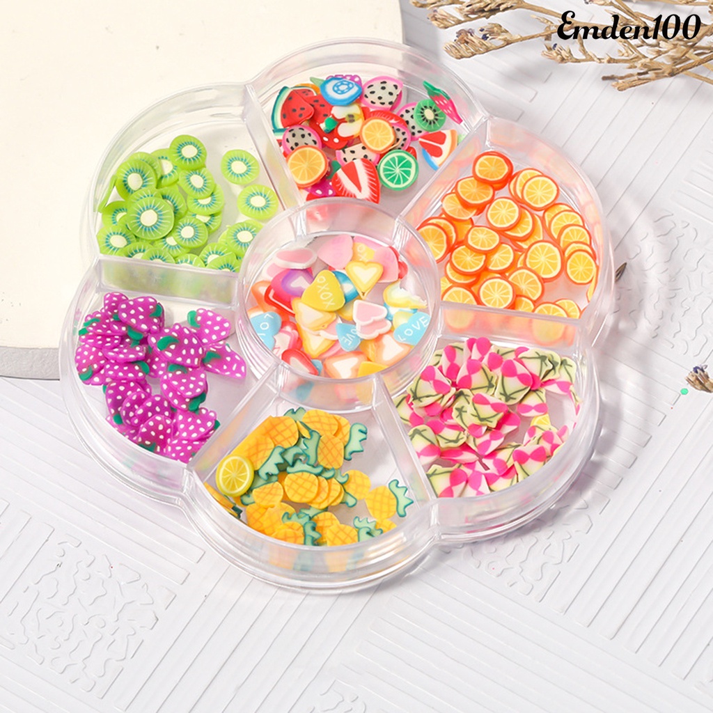 1 Hộp 100 Hạt Đá 3D Sống Động Trang Trí Móng Tay