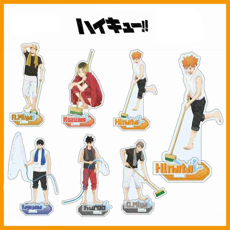 Bài Hát Anime Haikyuu!! Mô Hình Nhân Vật Hoạt Hình Bằng Acrylic Trang Trí Bàn Làm Việc
