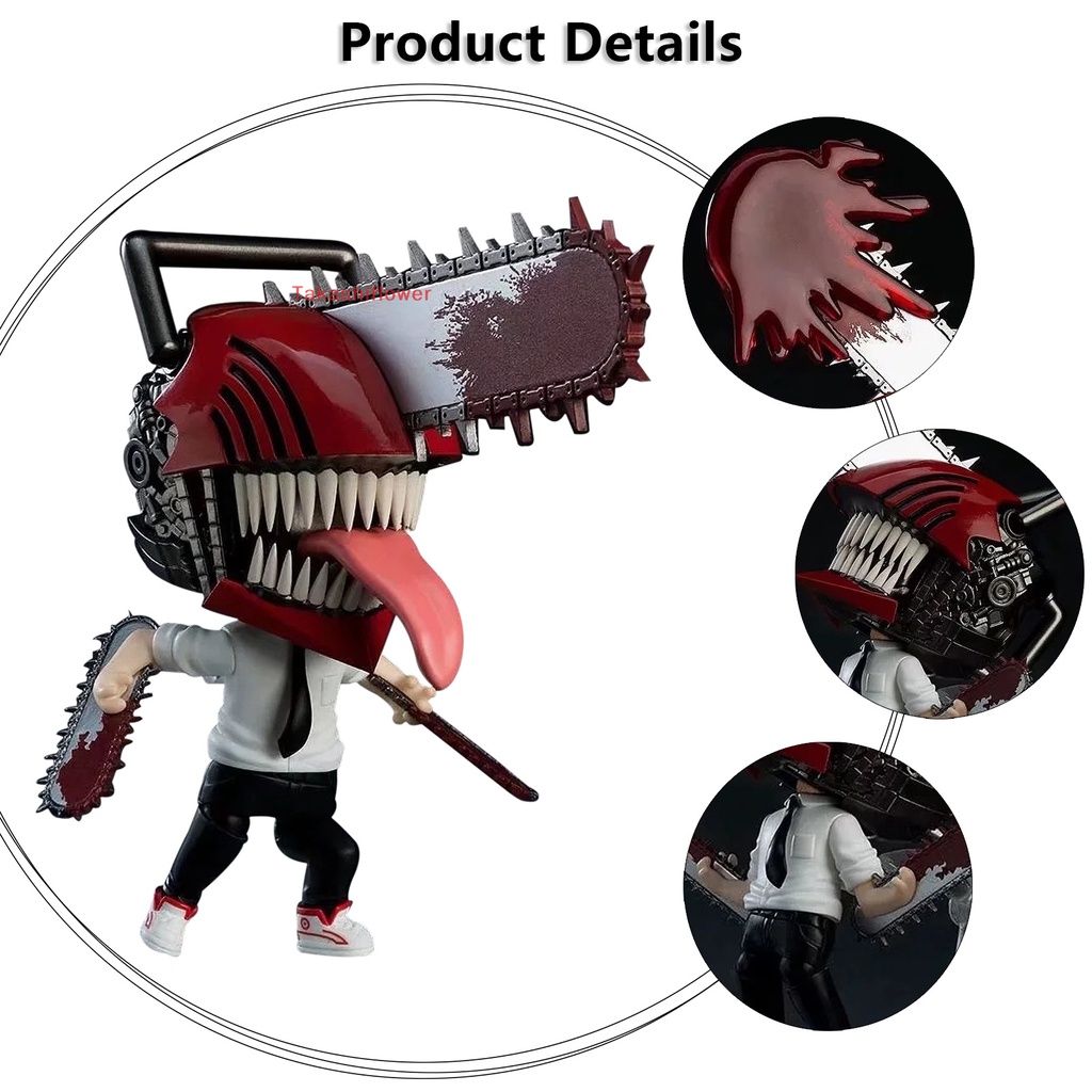 Nhân Vật Takashiflower Nendoroid Q version 1560# Anime Dianci Boqita Thủ Công Dùng Để Trang Trí Văn Phòng