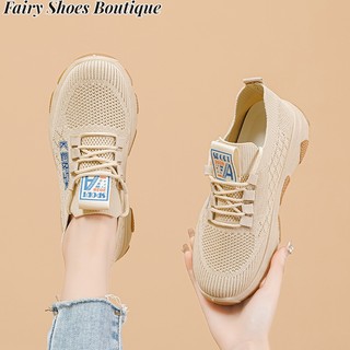 ZHUXIA Giày Thể Thao Thoáng Khí Chống Trượt Phong Cách Hàn Quốc Cho Nữ