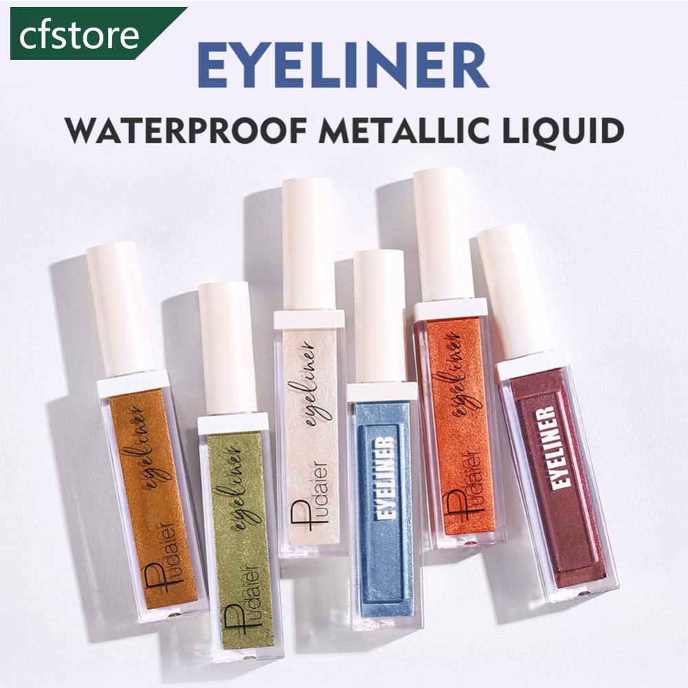 Bút Kẻ Mắt Dạng Lỏng 12 Màu Lấp Lánh Tùy Chọn Chống Thấm Nước Lâu Trôi A5T8