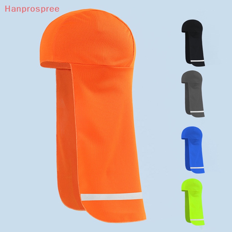 Hanprospree > Mũ Làm Mát Co Giãn Che Nắng Vành Rộng Chống Tia UV Bảo Vệ Cổ Để Đi Câu Cá / Chạy Xe