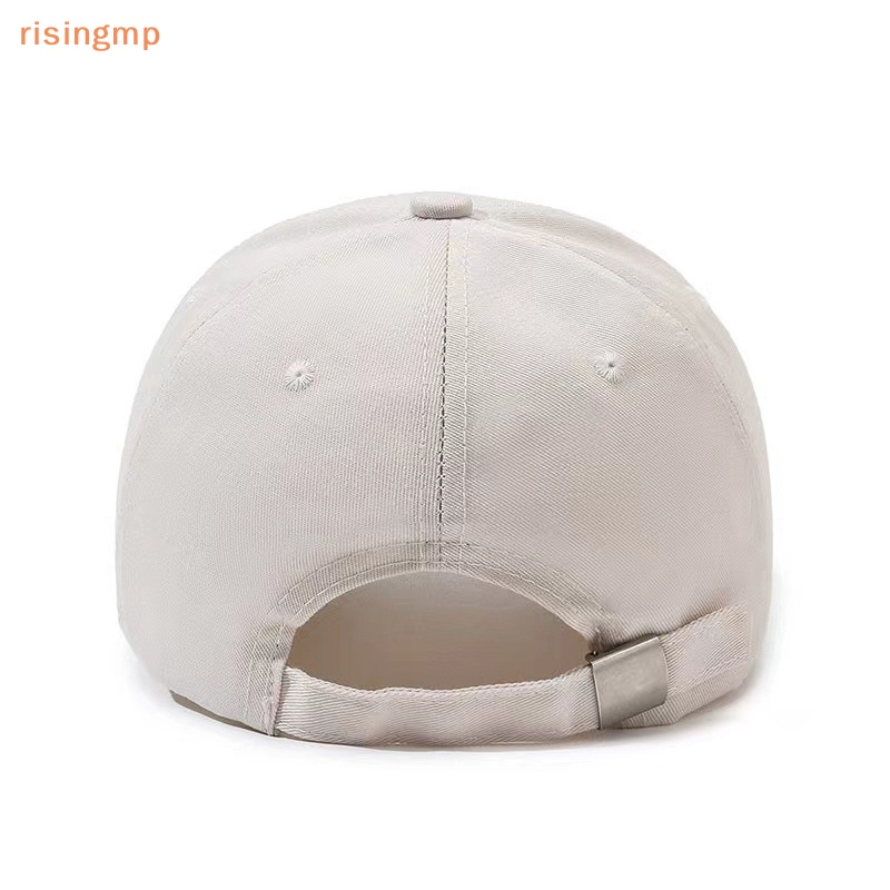 [risingmp] Mũ Lưỡi Trai Cotton Nhiều Màu Sắc Chống Nắng Dễ Phối Đồ Thời Trang Phong Cách Ins Xu Hướng Mùa Hè Unisex