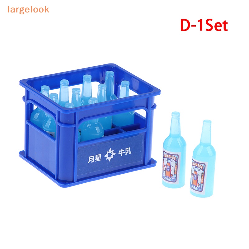 1 Set Chai Nước Ngọt / Lon Soda Mini 1: 12 Trang Trí Nhà Búp Bê