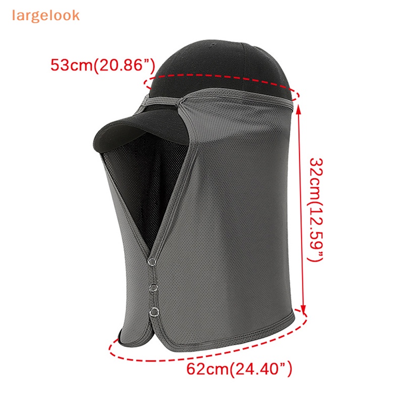 Mũ Lưỡi Trai Có Tấm Che Mặt Và Cổ Chống Tia UV Nhanh Khô Tiện Dụng Chơi Thể Thao / Golf / Đi Bộ Đường Dài