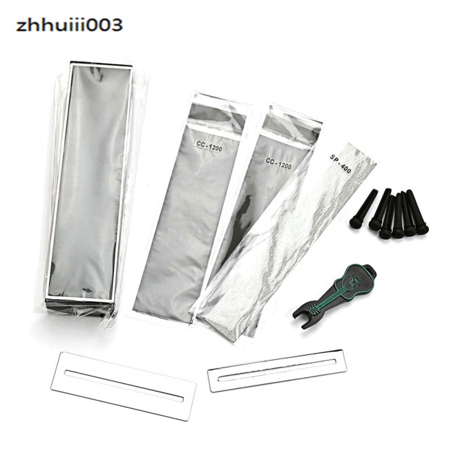 Zhihui Set 13 Dụng Cụ Chà Nhám Cân Bằng Phím Đàn Guitar Kèm Giấy Nhám Bảo Vệ Bàn Phím