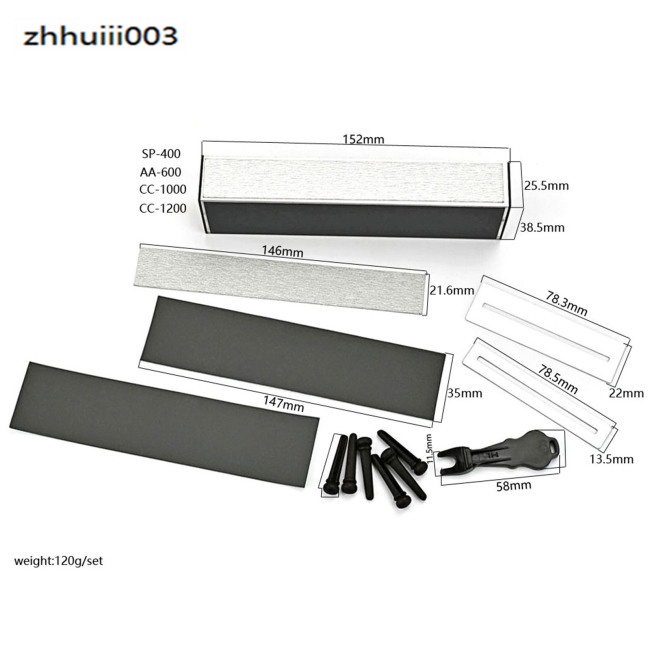 Zhihui Set 13 Dụng Cụ Chà Nhám Cân Bằng Phím Đàn Guitar Kèm Giấy Nhám Bảo Vệ Bàn Phím