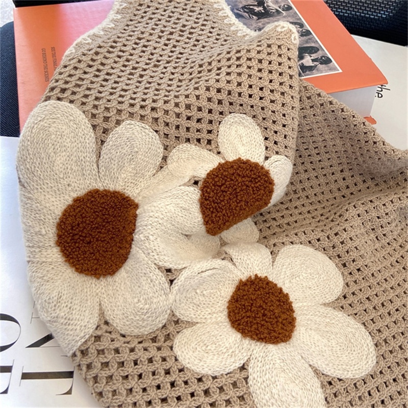 Xiangbao Áo Tank Top Dệt Kim Cổ Tròn Không Tay Cho Nữ Chụp Ảnh